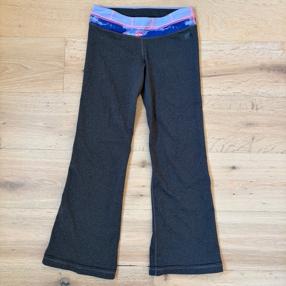 The North Face Y2K Bootcut Flare Pant Leggings Gorpcore M Colorful Waistband*Y25